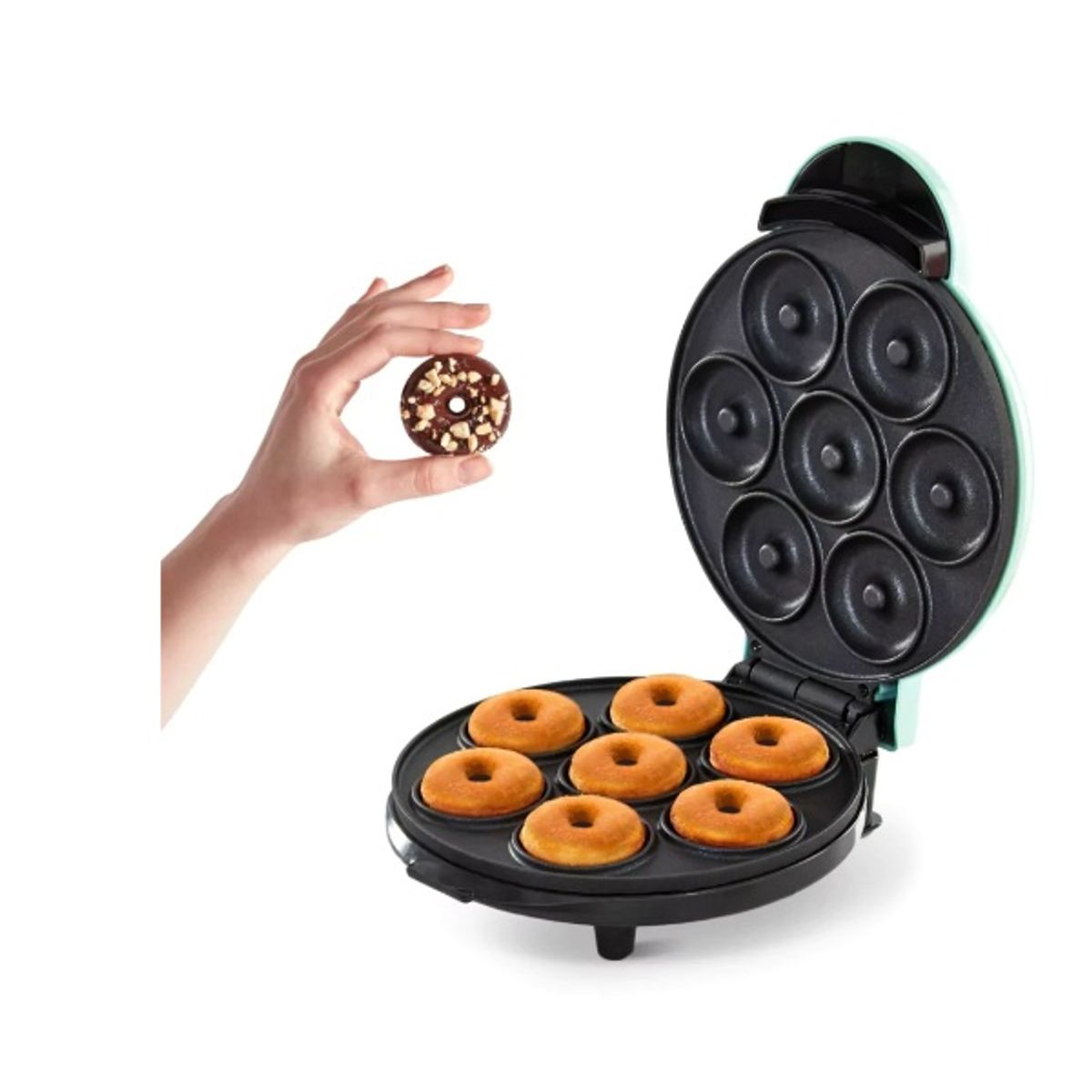 GENERICO - Maquina De Mini Donas Donuts Antiadherente 7 Donas