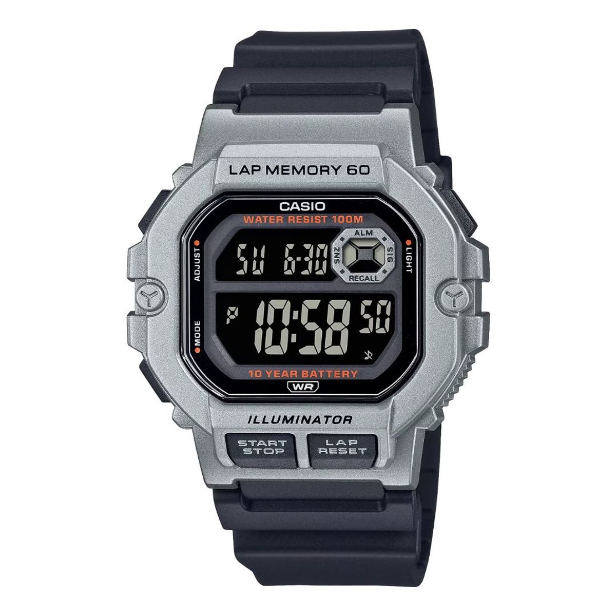 CASIO - Reloj Casio WS-1400H-1BV Diseño Deportivo
