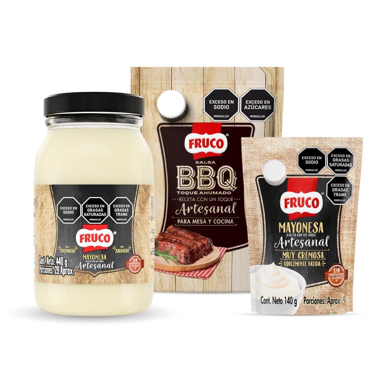 FRUCO - Mayonesa y Salsa BBQ FRUCO