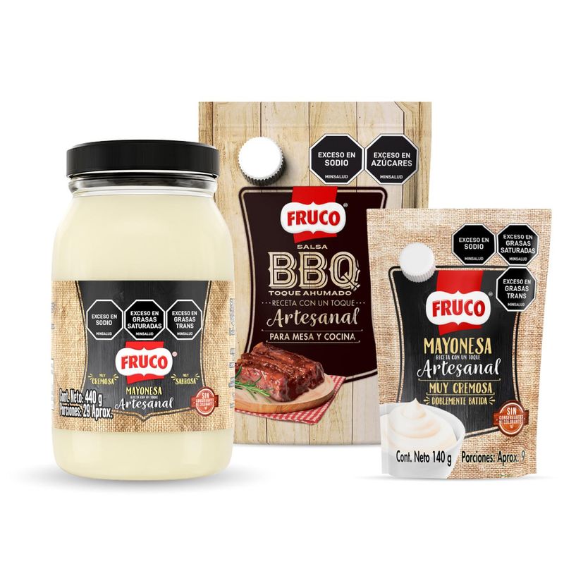 FRUCO - Mayonesa y Salsa BBQ FRUCO