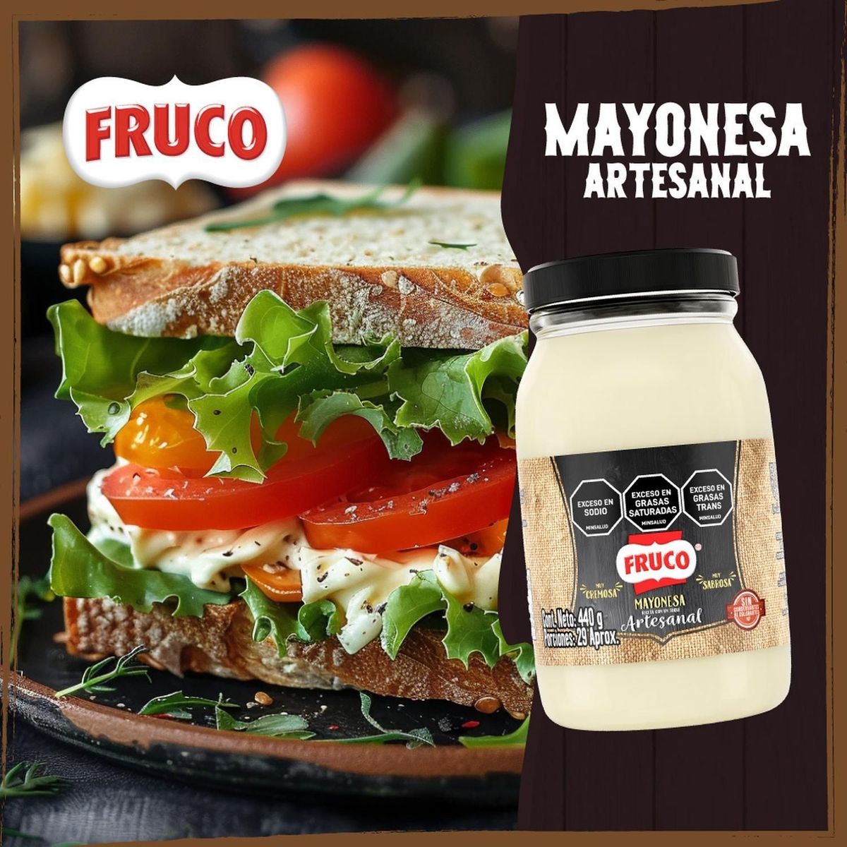 FRUCO - Mayonesa y Salsa BBQ FRUCO