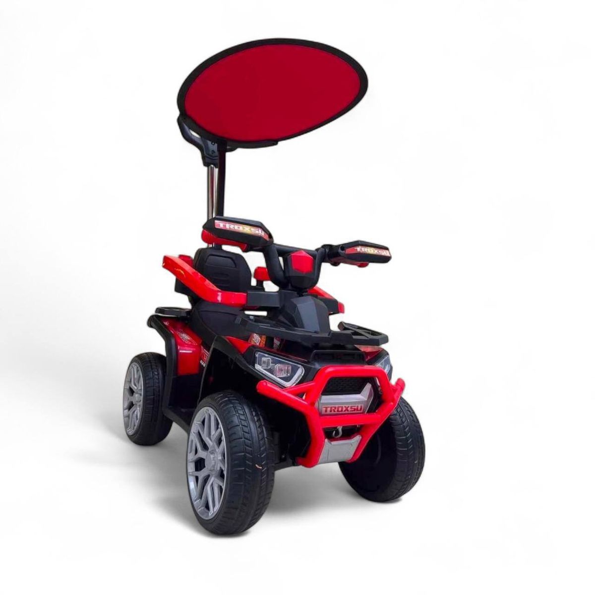 BRITOCHET - Carro Paseador Eléctrico Niños C/Remoto Giratorio 1 a 4 Años REF CUA221 ROJO