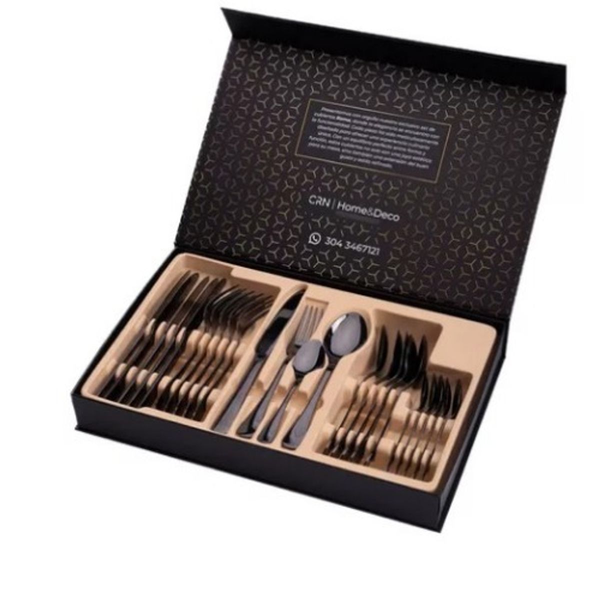 GENERICO - JUEGO DE CUBIERTOS 25676-21