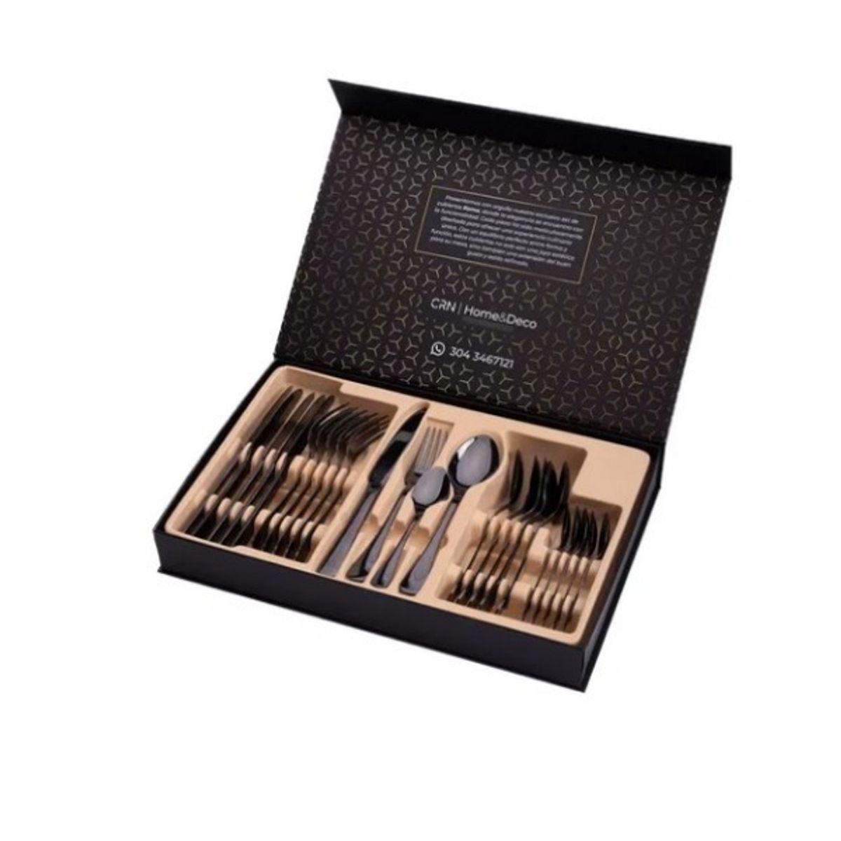 GENERICO - JUEGO DE CUBIERTOS 25676-21