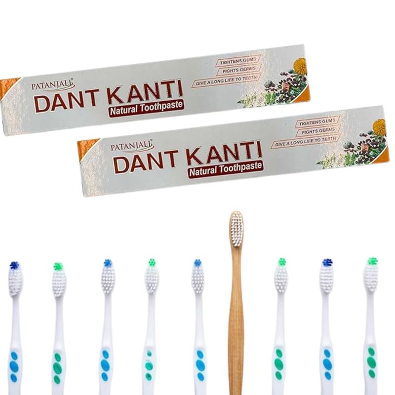 GENERICO - Crema Dental Herbal Patanjali de 100g X3 Uni