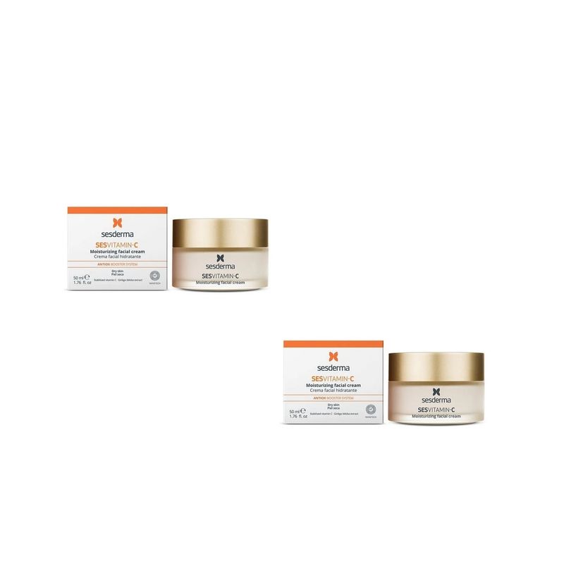GENERICO - Sesvitamin C Crema Facial Hidratante 50ML Sesderma x 2 U