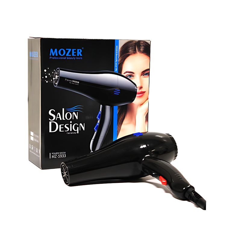 GENERICO - Secador De Cabello Mozer Con Difusor 5000w Mz-5933