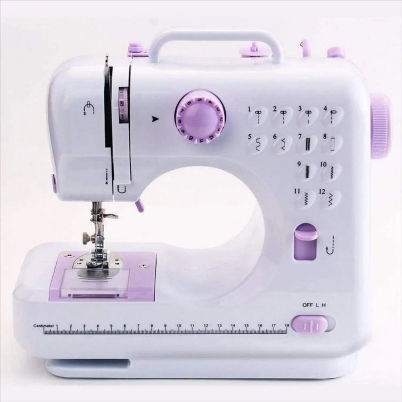 GENERICO - Maquina De Coser Electrica 12 Puntadas Pedal Electrico