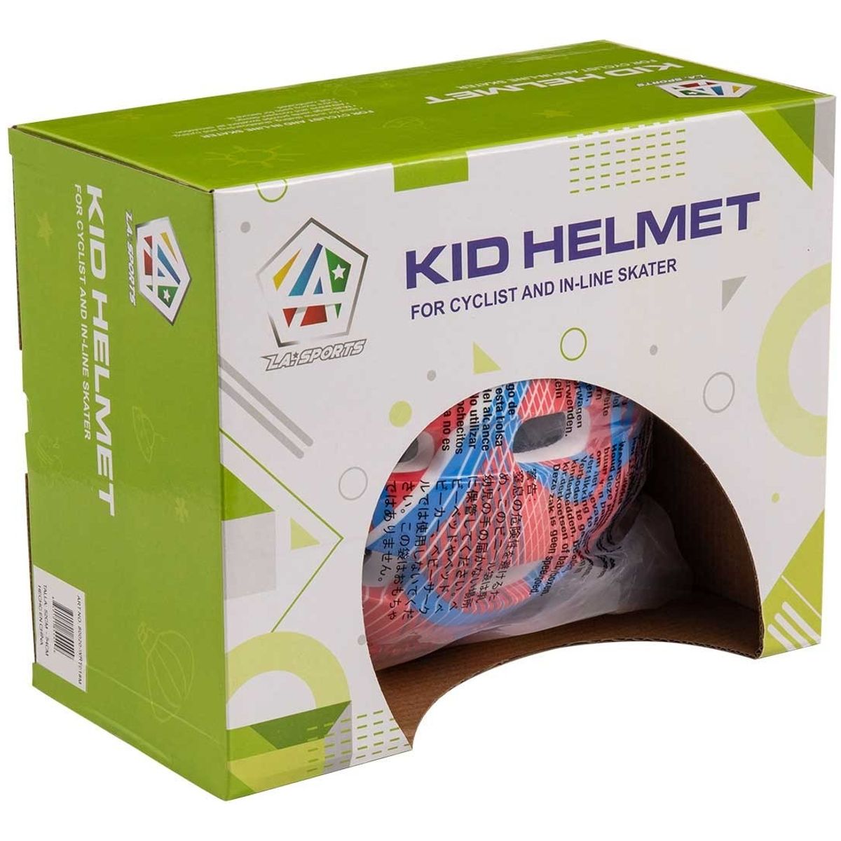 GENERICO - Casco Proteccion Para Niños Bicicleta O Patines  TALLA M