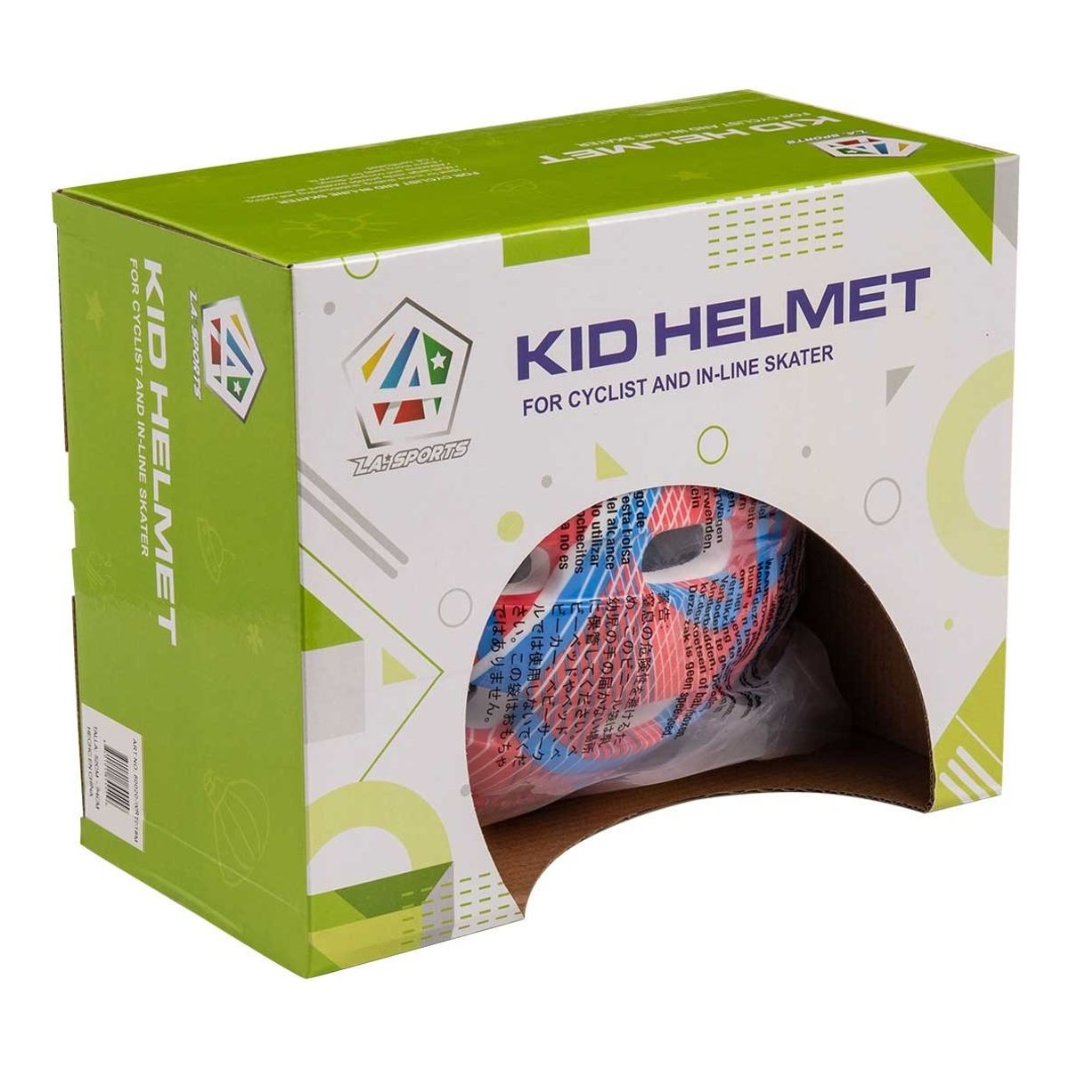 GENERICO - Casco Proteccion Para Niños Bicicleta O Patines  TALLA M
