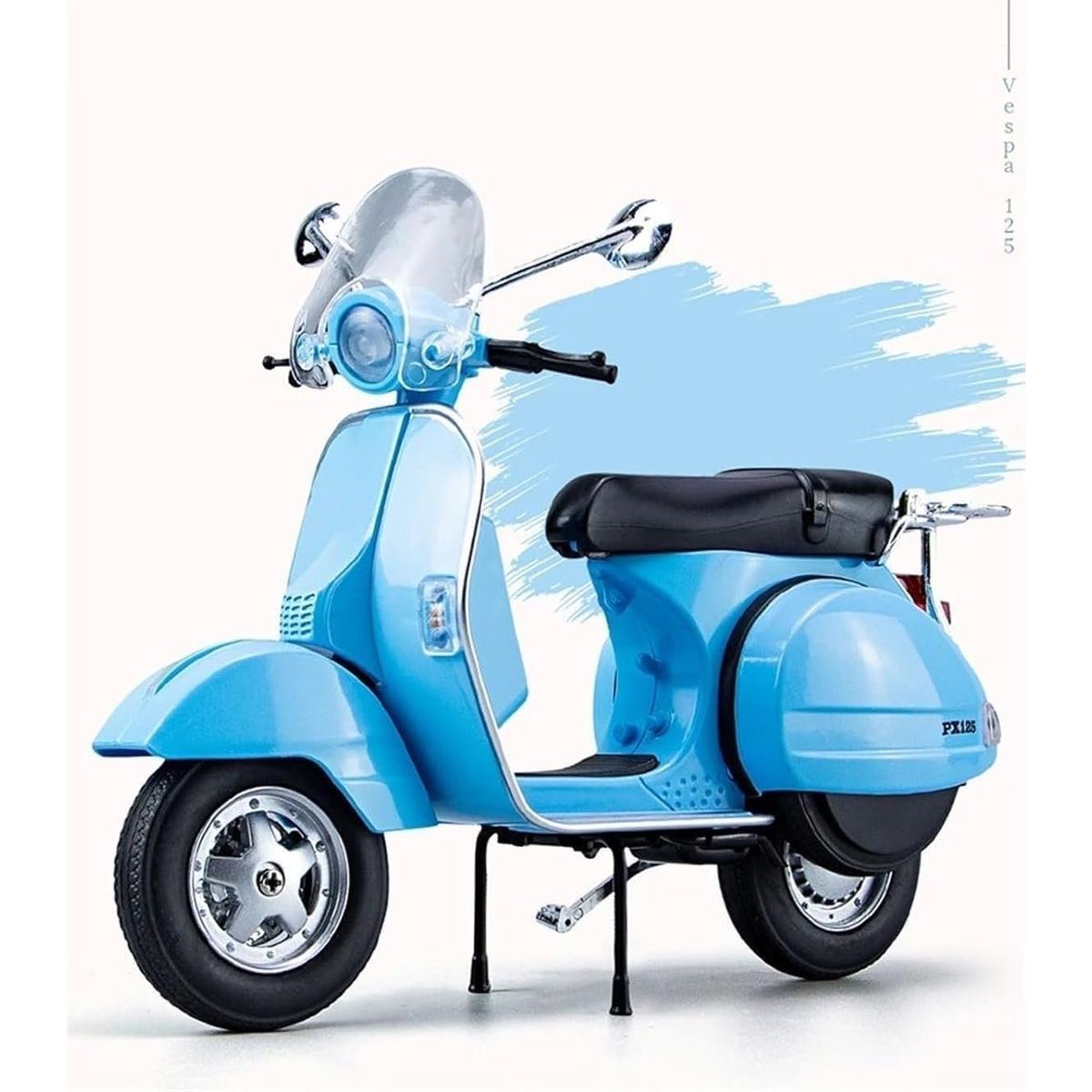 GENERICO - Vespa PX 125 Modelo a Escala 1:10 coleccionable
