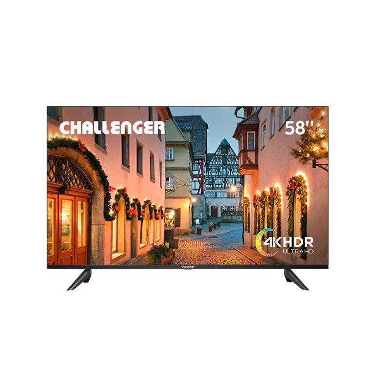 CHALLENGER - Televisor Challenger 58″ LED58KG85 4KUHD LED Smart TV Google