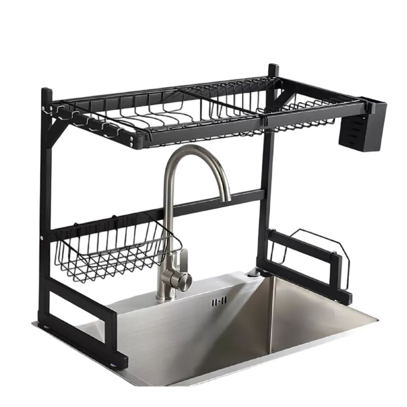 GENERICO - Escurridor De Platos Vasos Cubiertos Copas Premium 65cms