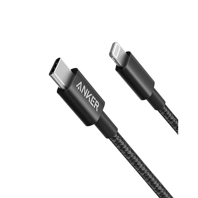 ANKER - Cable de carga USB-C a Lightning 1mt- Anker