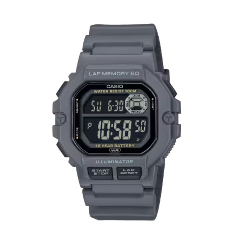 CASIO - Reloj Casio WS-1400H-8B Diseño Deportivo