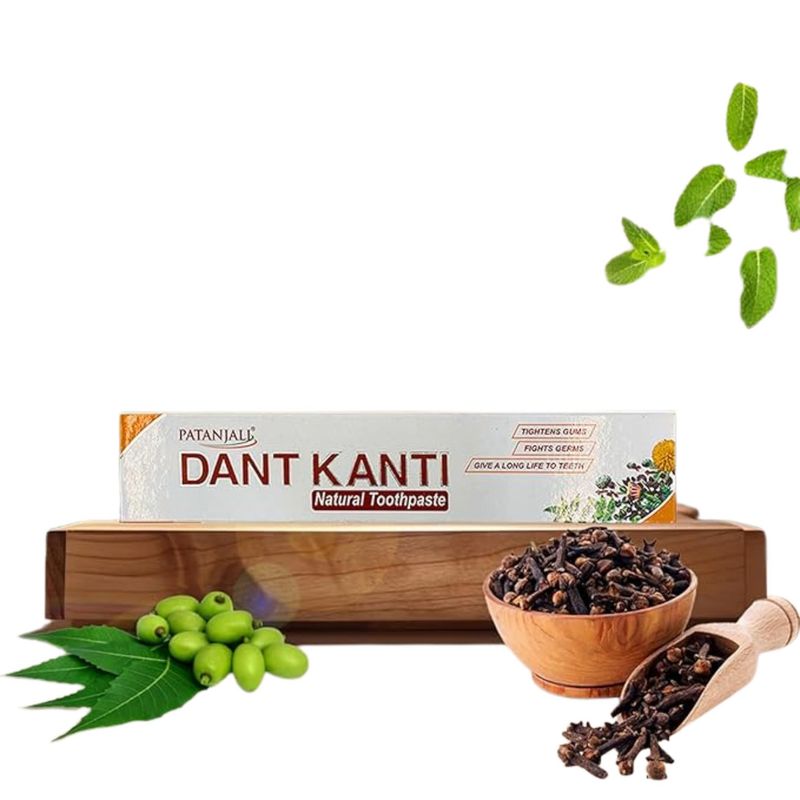 GENERICO - Crema Dental Herbal Patanjali de 100g X 6 Uni
