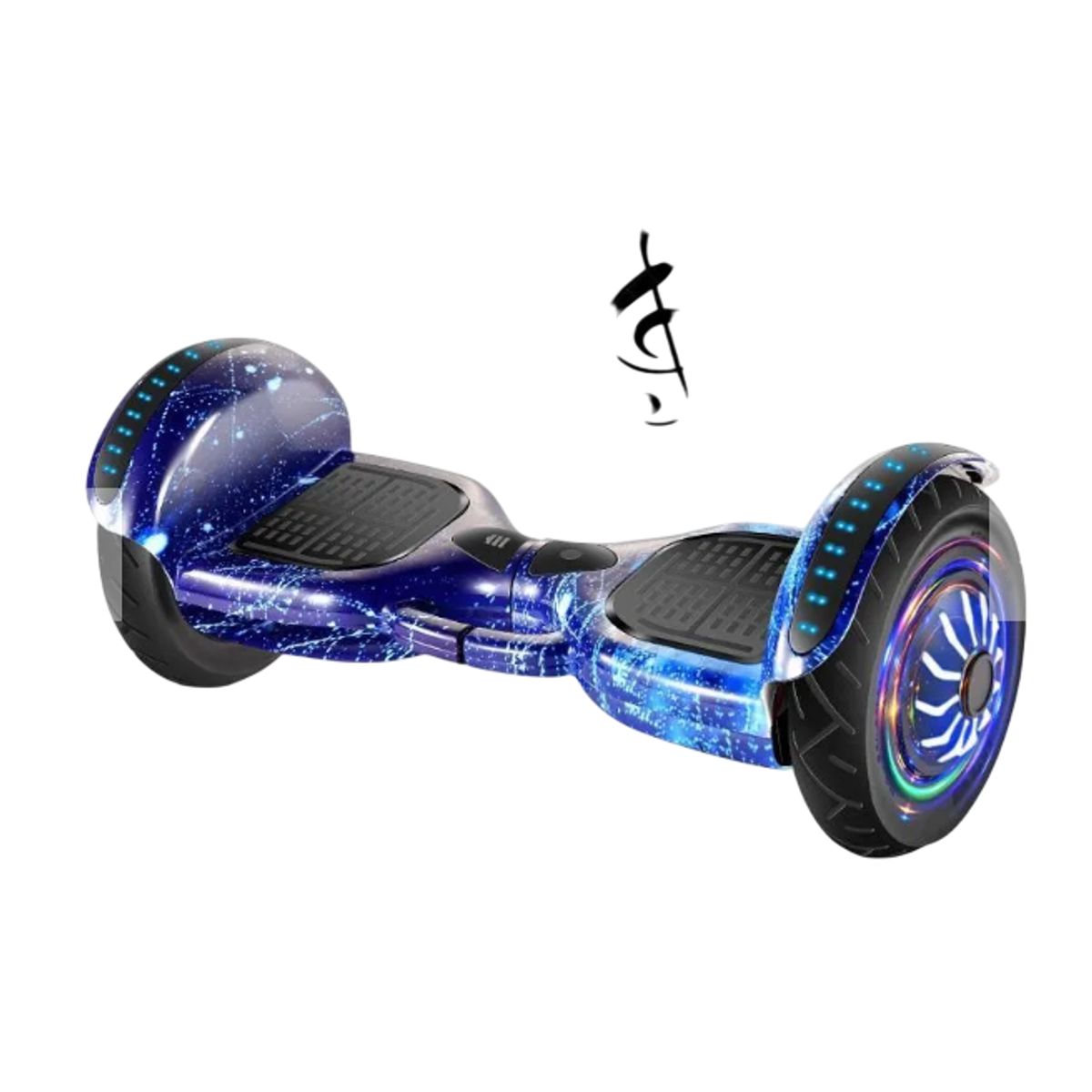 GENERICO - Malumeta Scooter Llantas 8 Pulgadas Bluetooth Luces Musica