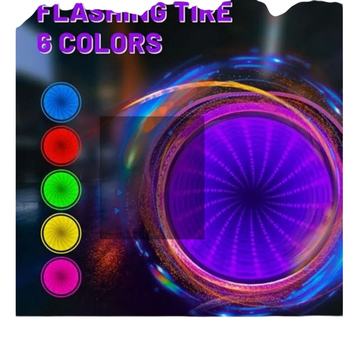 GENERICO - Malumeta Scooter Llantas 8 Pulgadas Bluetooth Luces Musica