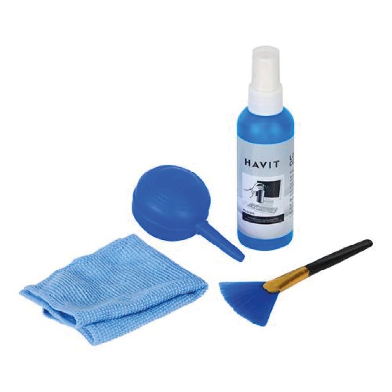 GENERICO - KIT DE LIQUIDO DE LIMPIEZA 4 EN 1 CON SOPLADOR