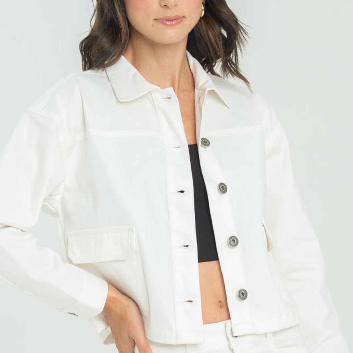 RAGGED - Chaqueta macondo Blanco crudo Ragged
