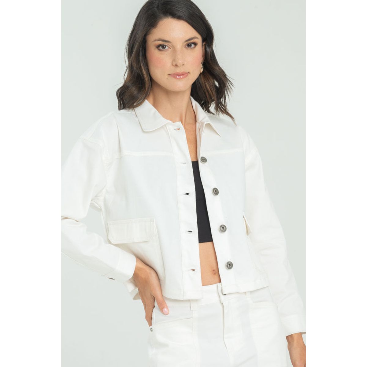RAGGED - Chaqueta macondo Blanco crudo Ragged