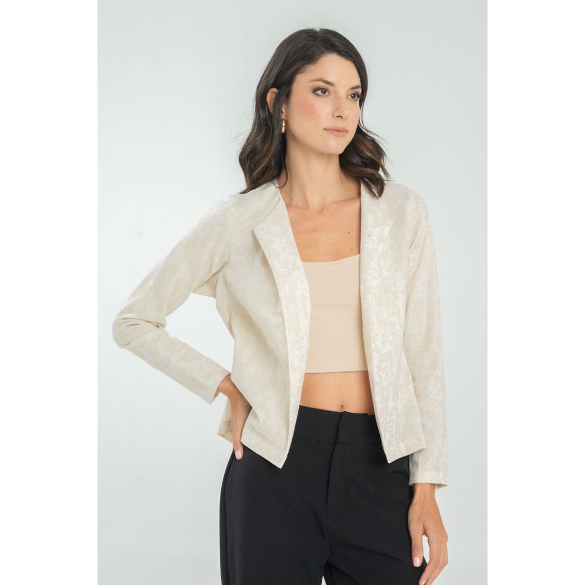 RAGGED - Chaqueta golden Beige claro Ragged