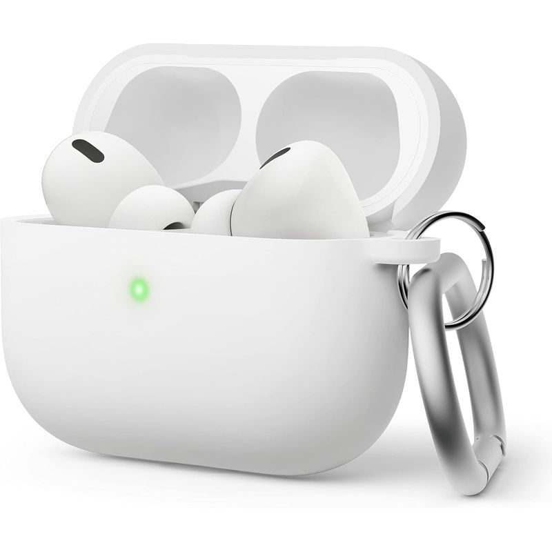 ELAGO - ELAGO Estuche Compatible AirPods Pro 2 Con Arnés Hybrid Blanco