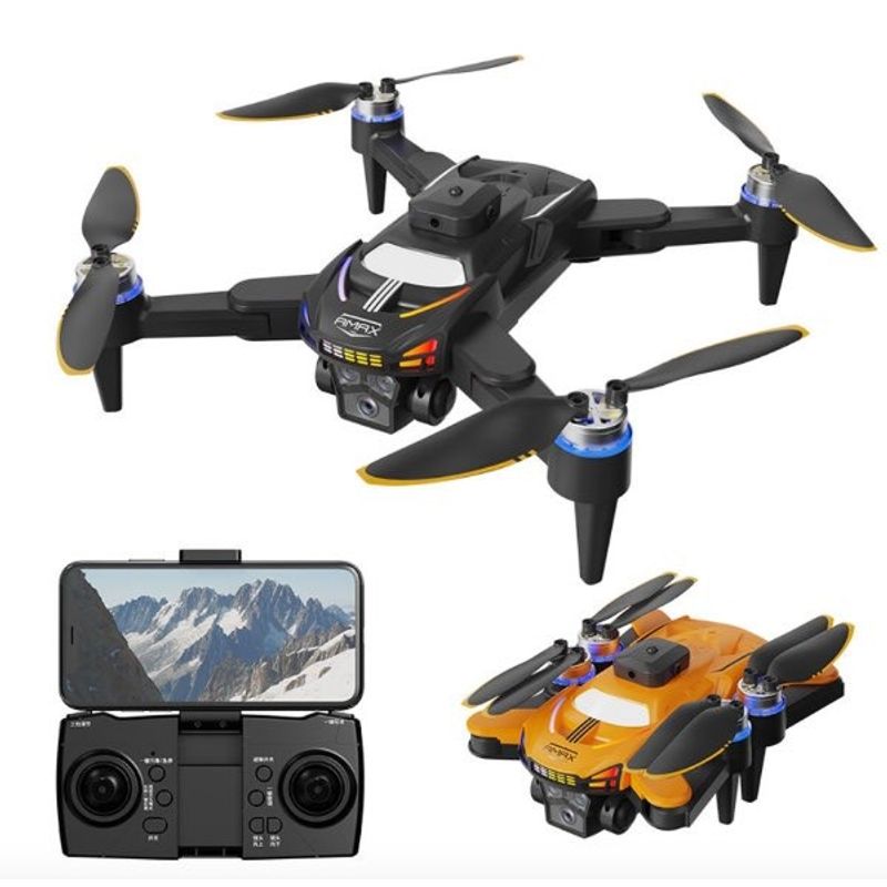 GENERICO - Drone 2 Camaras Hd Con Sensor de Choque W2 max