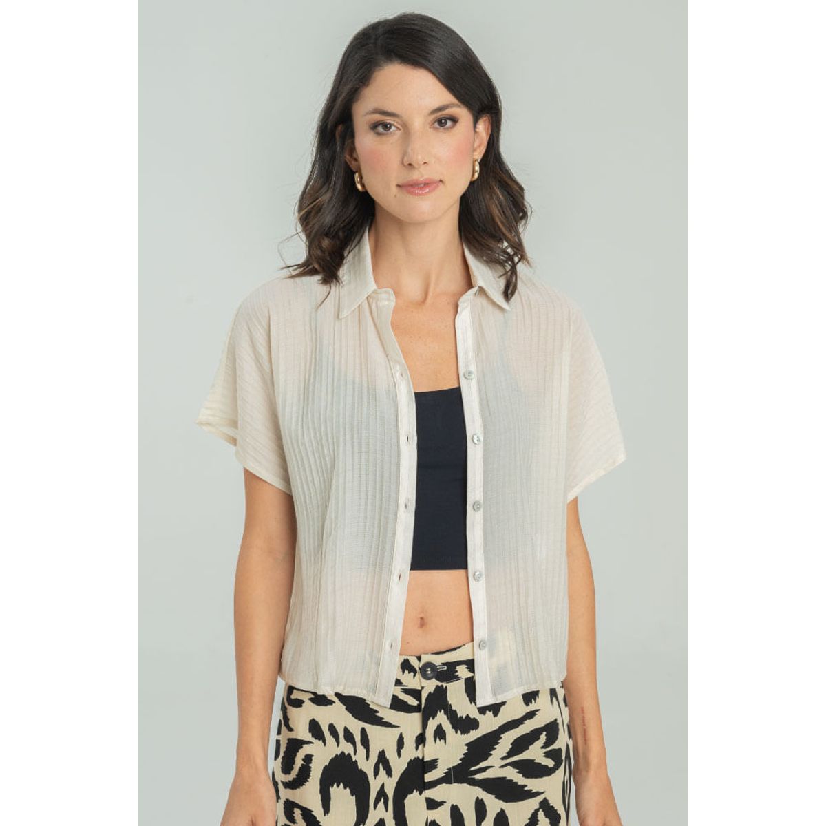 RAGGED - Camisa yukhi Beige medio Ragged.