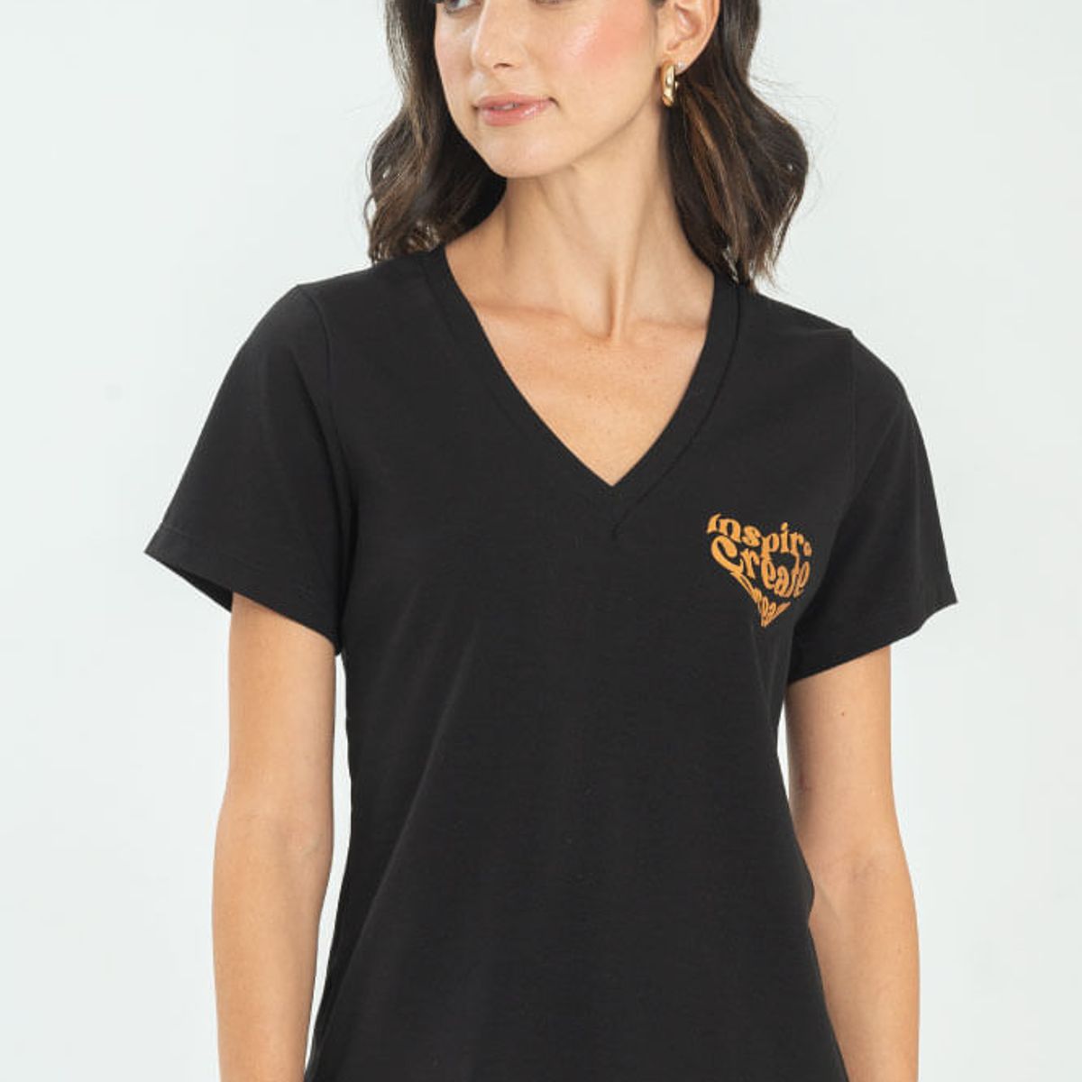 RAGGED - Camiseta inspire Negro Ragged.