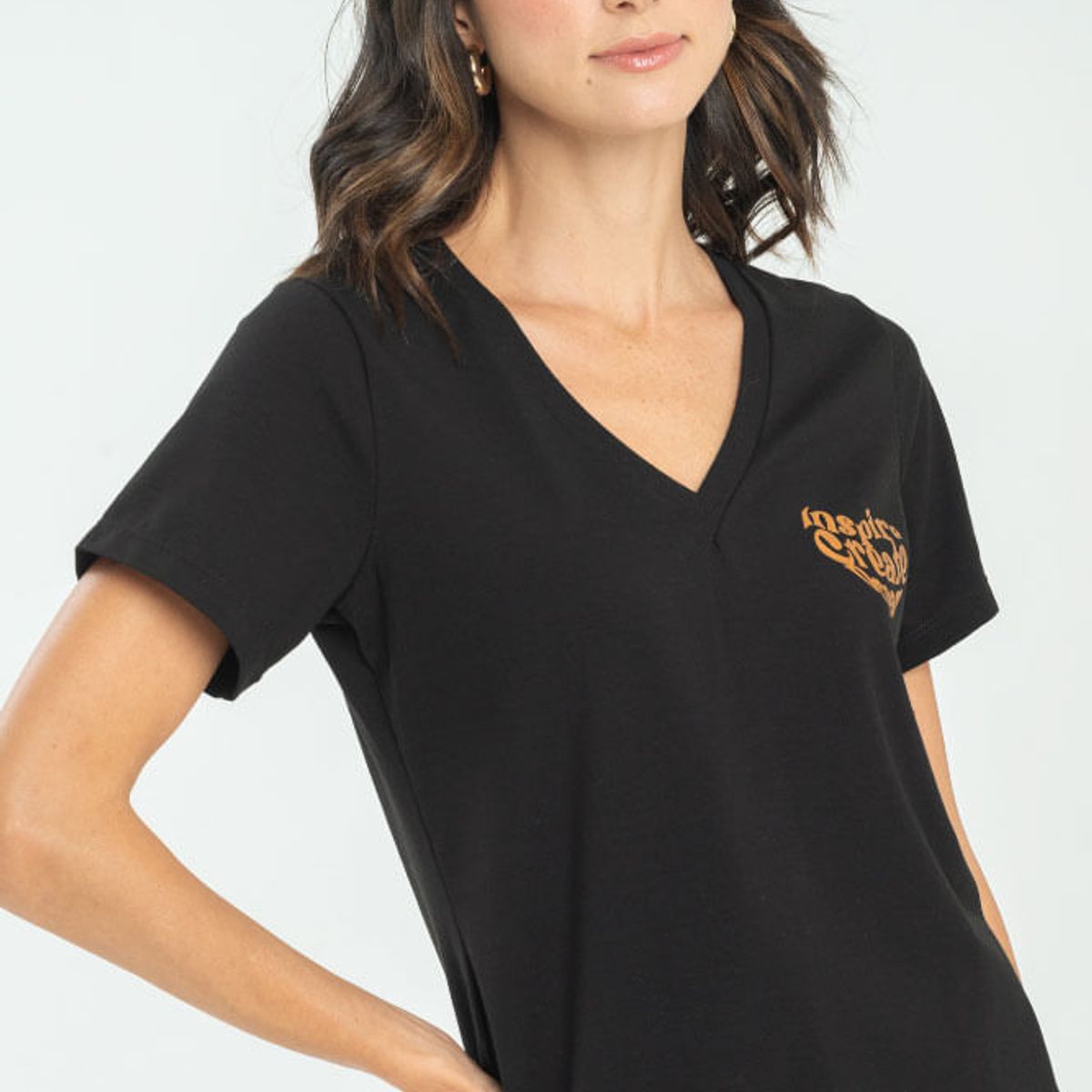 RAGGED - Camiseta inspire Negro Ragged.