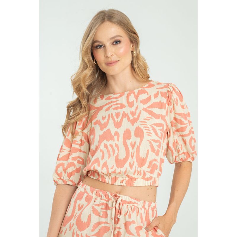 RAGGED - Blusa thammy Naranja medio Ragged