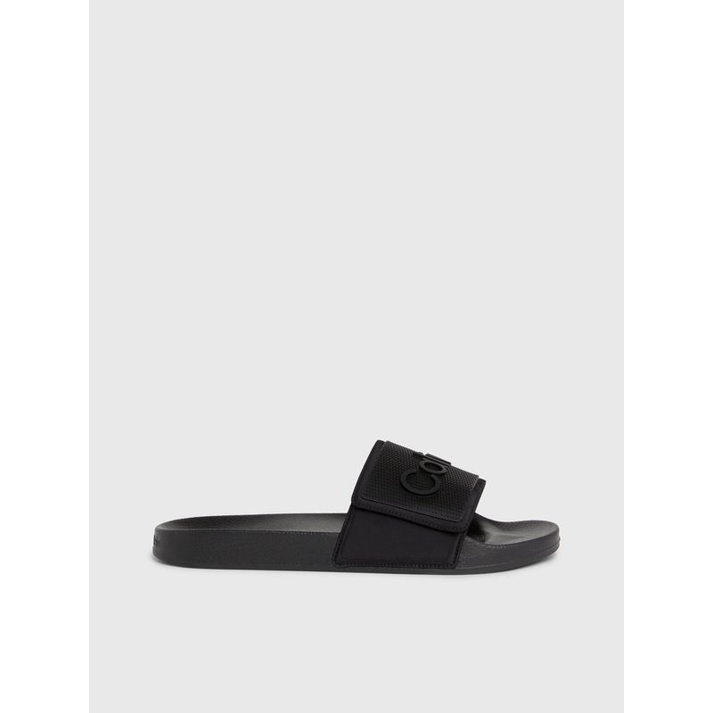 CALVIN KLEIN - Sandalias negro con velcro Calvin Klein