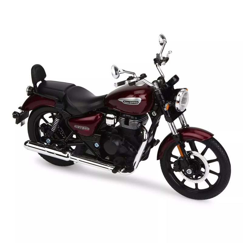 GENERICO - Royal Enfield Meteor 350 Modelo a Escala 1-12 Stellar Red
