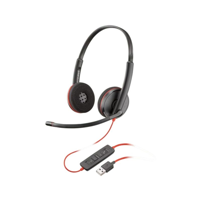 POLY - POLY BLACKWIRE 3220 STEREO USB-A HEADSET