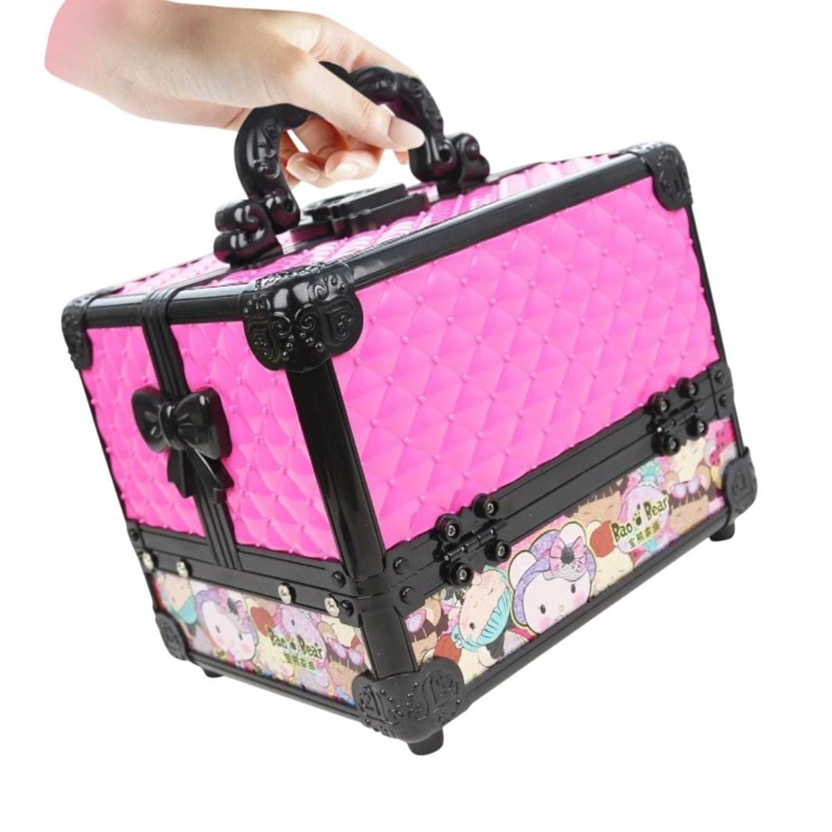 GENERICO - Neceser plegable Maquillaje y Manicure Real Niñas No Toxico