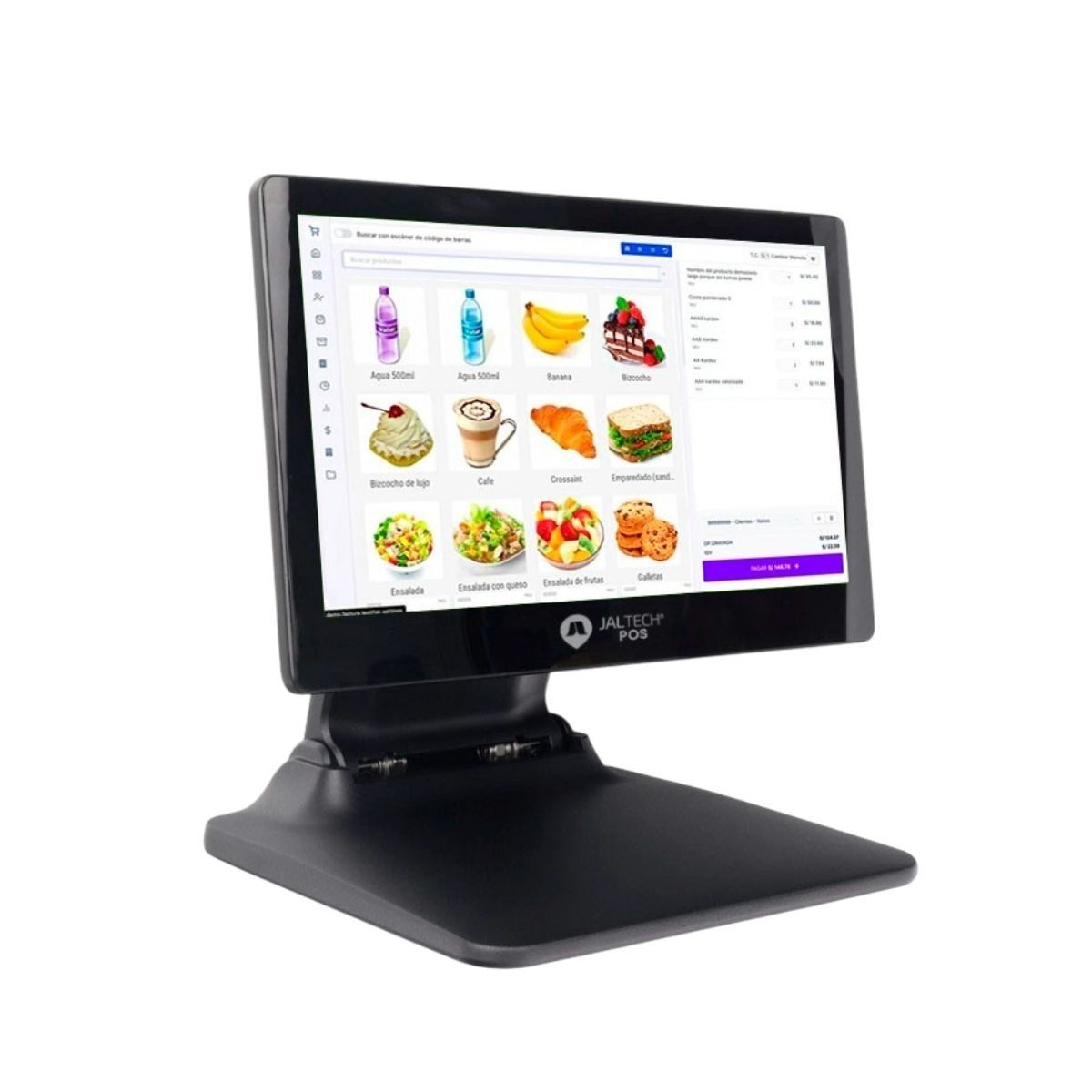 JALTECH - Todo En Uno Pos 11.6 Táctil Led Ssd 128 Gb + Ram 4 Gb