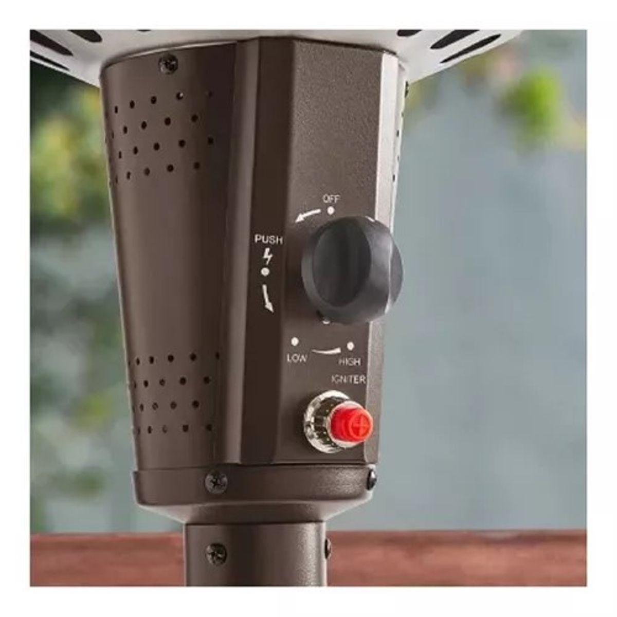 MEMBERS MARK - CALENTADOR DE PATIO MEMBERS MARK 50.000 BTU CON LUZ
