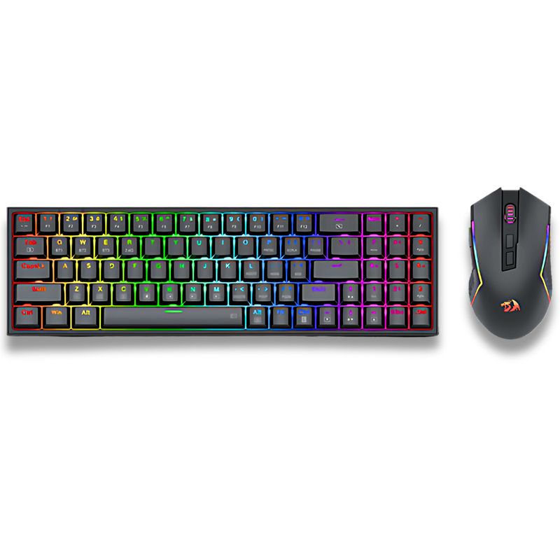 REDRAGON - COMBO TECLADO Y MAUSE REDRAGON S136 WIRELESS