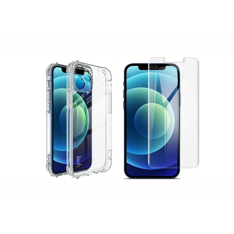 GENERICO - Funda Airbag Antichoque + Hidrogel HD Para iPhone 12