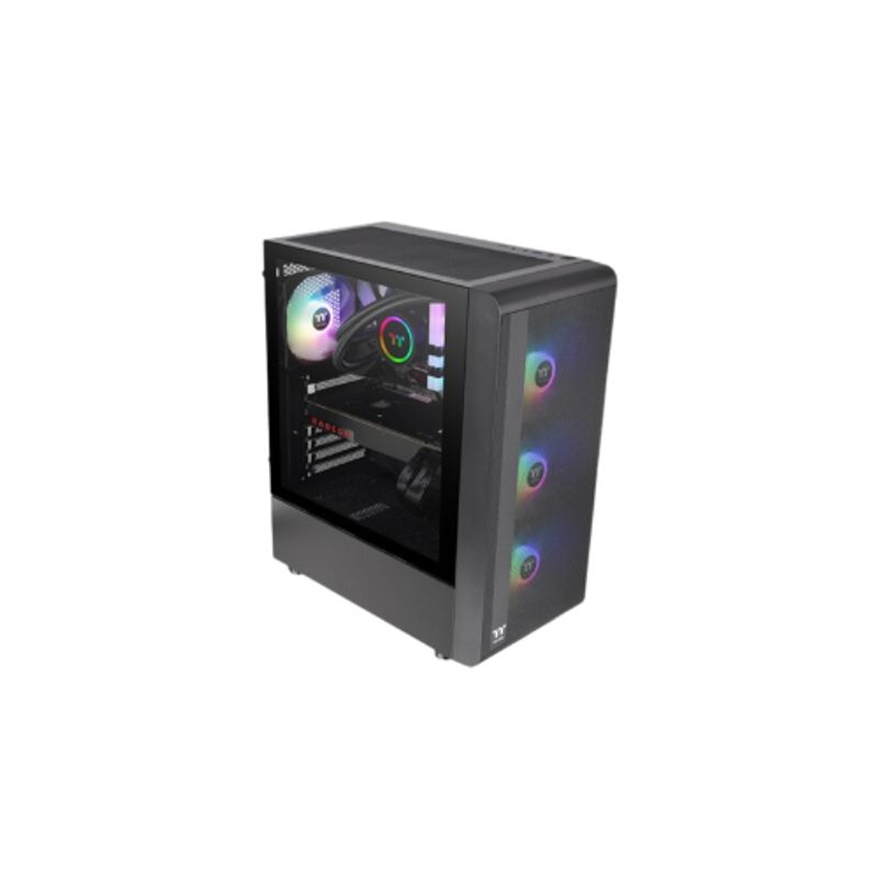 THERMALTAKE - Gabinete Thermaltake S200 Tg Argb Black Color Negro