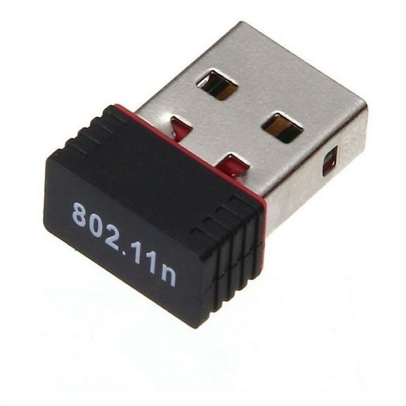 GENERICO - Antena usb wifi tarjeta nano adaptador 150mbps 80211n pc