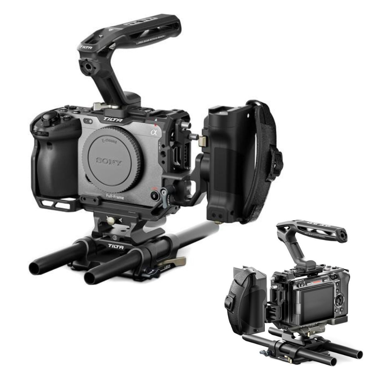 GENERICO - Jaula para Sony FX3 & FX30 Tilta Pro Kit v2 Negra - TA-T16-C-B