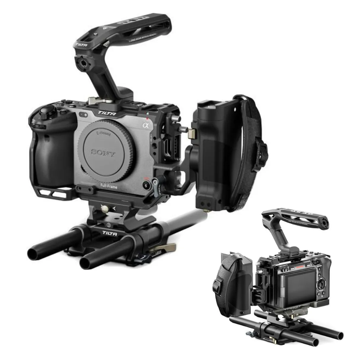 GENERICO - Jaula para Sony FX3 & FX30 Tilta Pro Kit v2 Negra - TA-T16-C-B