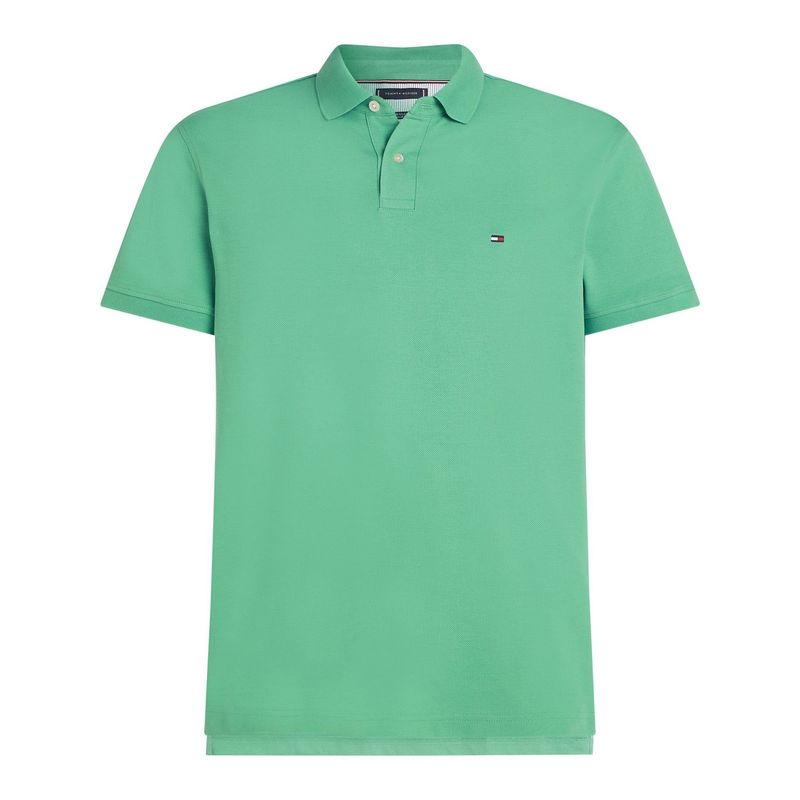 TOMMY HILFIGER - Polo verde 1985 de corte regular Tommy Hilfiger