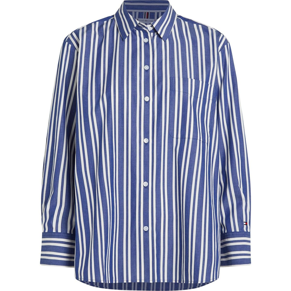 TOMMY HILFIGER - Camisa azul essential poplin Tommy Hilfiger