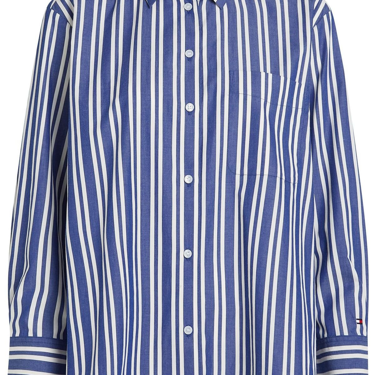 TOMMY HILFIGER - Camisa azul essential poplin Tommy Hilfiger