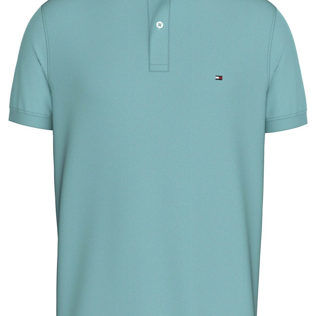 TOMMY HILFIGER - Polo celeste 1985 de corte regular Tommy Hilfiger