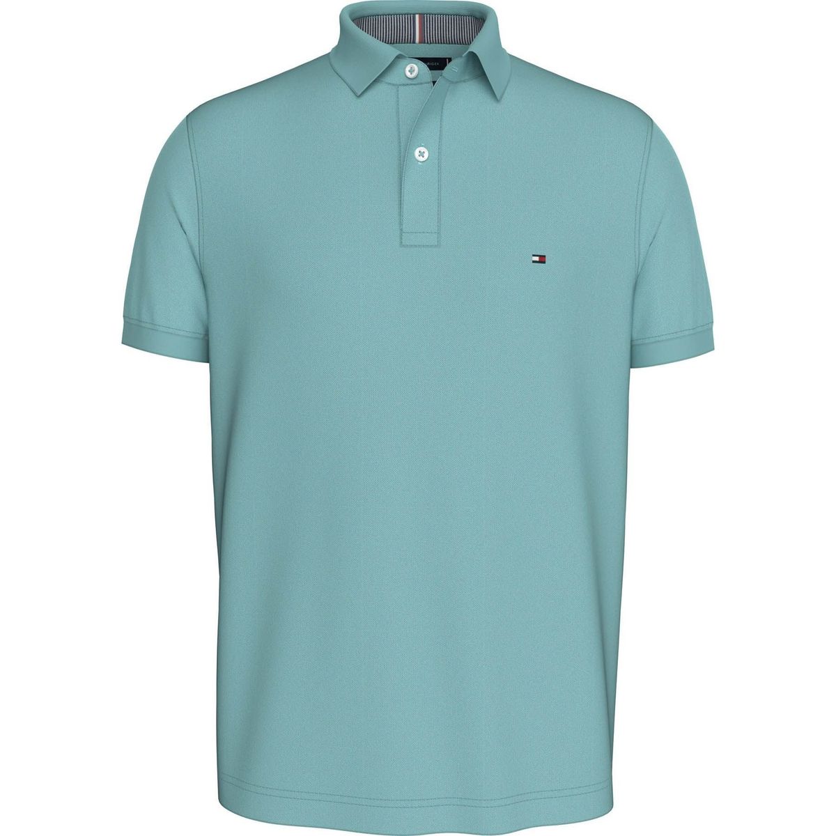 TOMMY HILFIGER - Polo celeste 1985 de corte regular Tommy Hilfiger