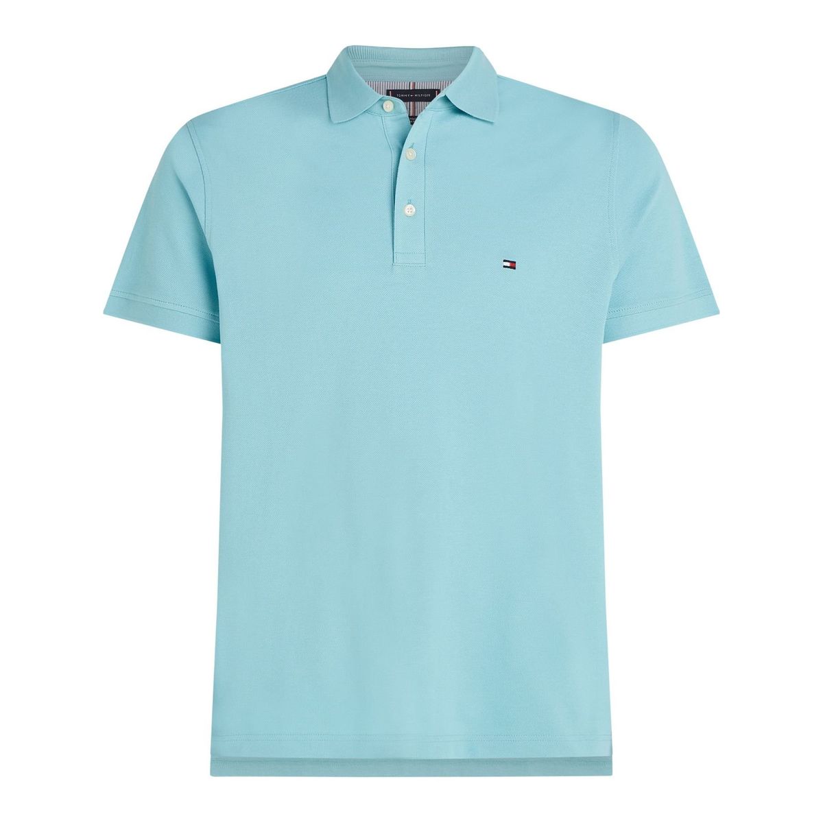 TOMMY HILFIGER - Polo celeste slim 1985 Tommy Hilfiger